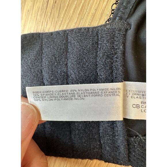 Wacoal Perfect Primer Full Figure Unlined Underwire black Bra 42DDD 855213 - Picture 5 of 5